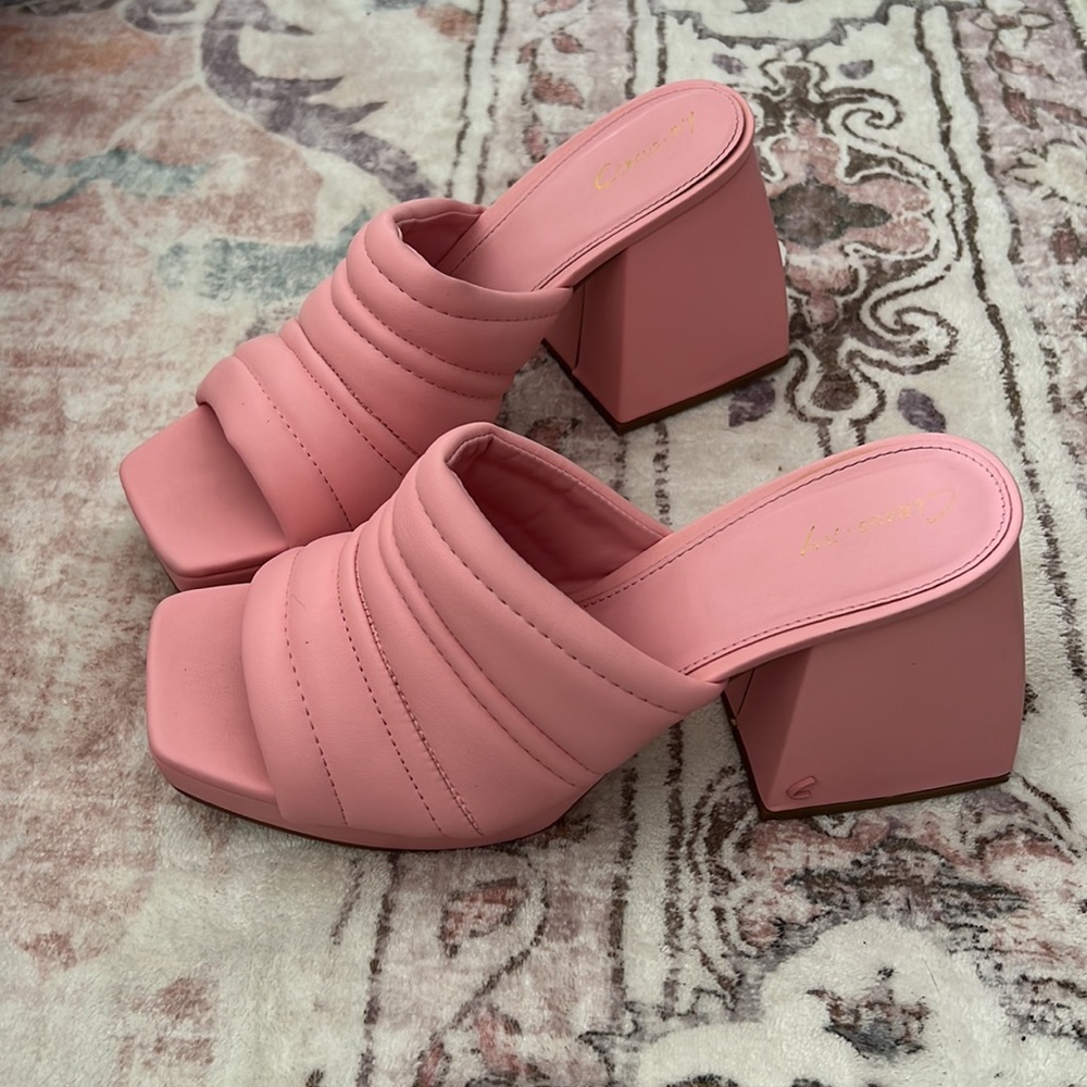 Circus by Sam Edelman Marlie Heeled Sandal sz10. Pink